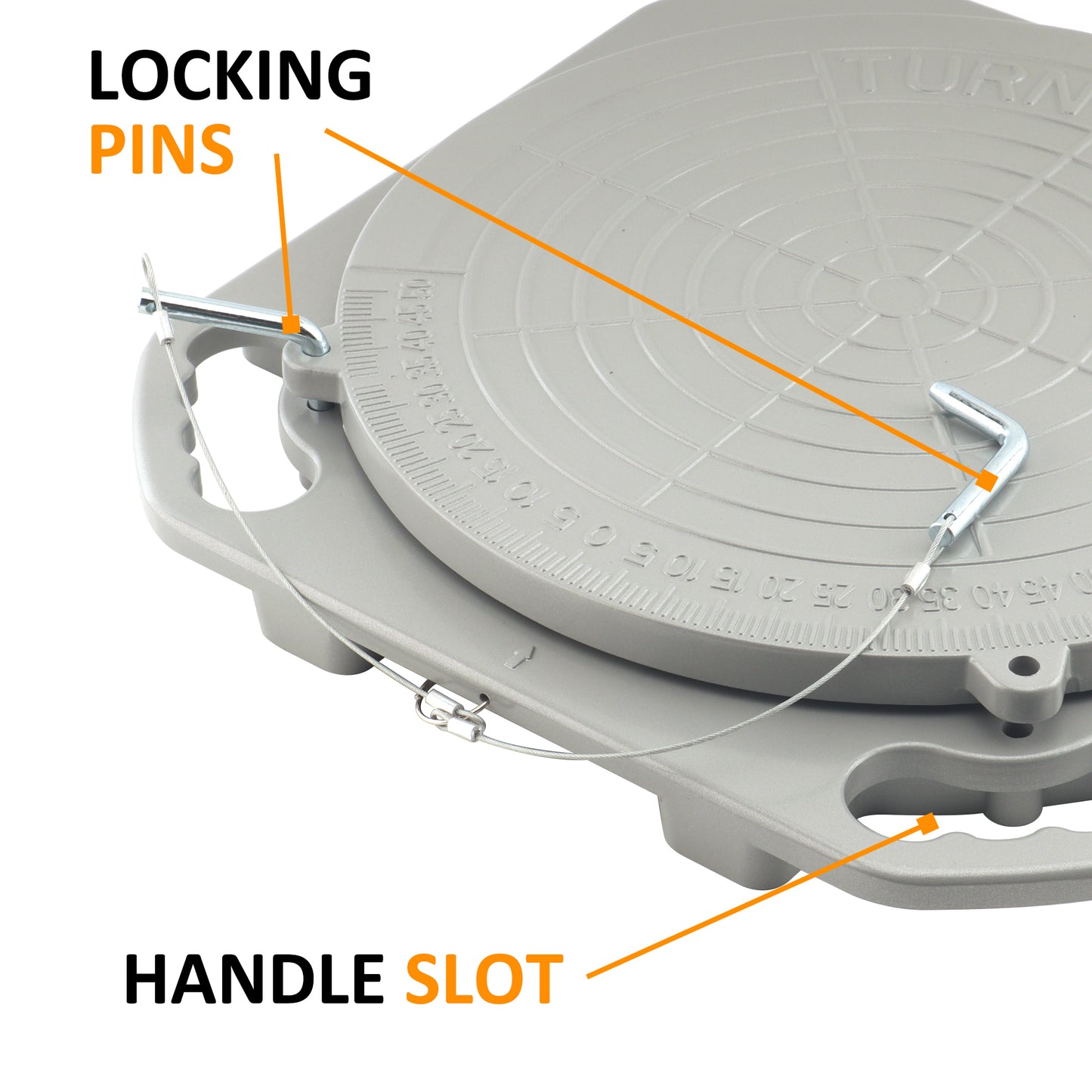 Wheel Aligner System Turnplates Turntables Radius Plates with Scale 4 Ton Load Capacity for Alignment Scissor Lift 4-Post Lift